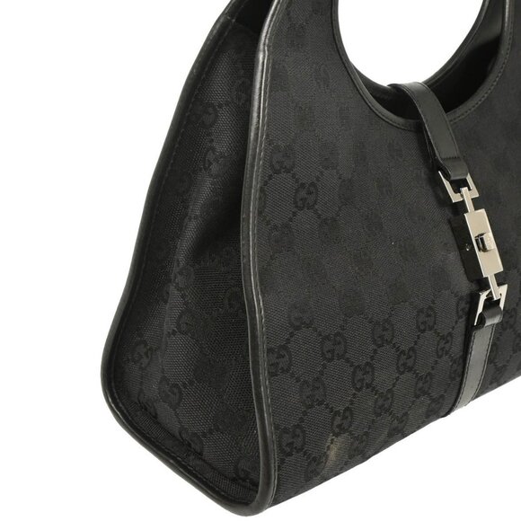 Gucci Black GG Jackie Handbag - Picture 5 of 11
